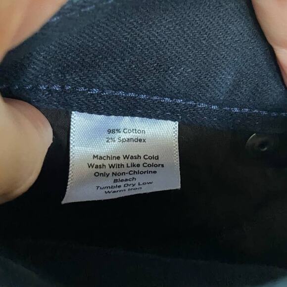 Talbots Womens Jeans Sz 4 Dark Blue Denim 5 Pocket Style - Picture 3 of 5